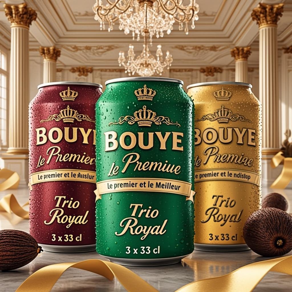 Trio Royal Rouge · Vert · Or — BOUYE DE NDIAMSYL
