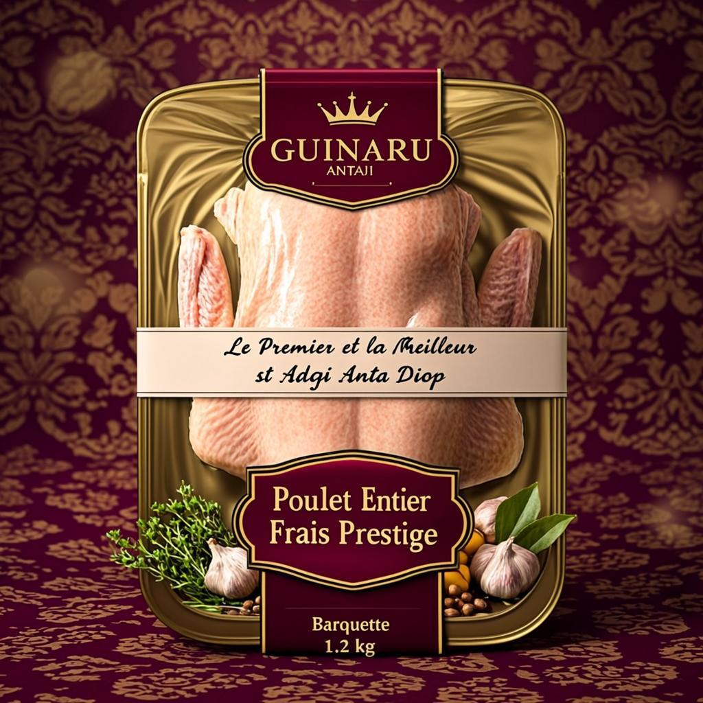 Poulet Entier Frais Prestige — GUINARU ANTAYI